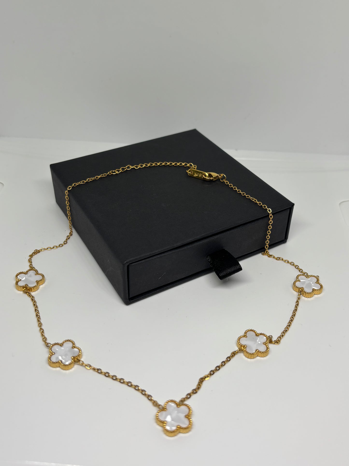 White Clover Necklace