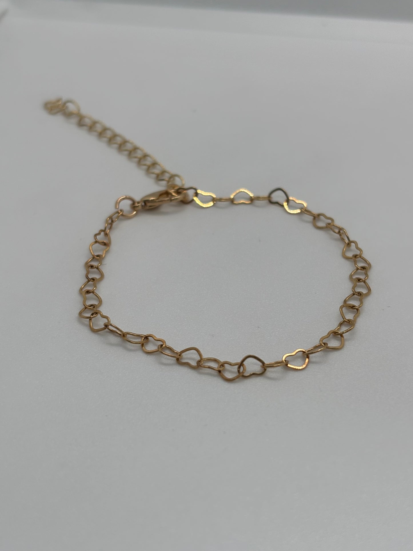 Gold Heart Bracelet