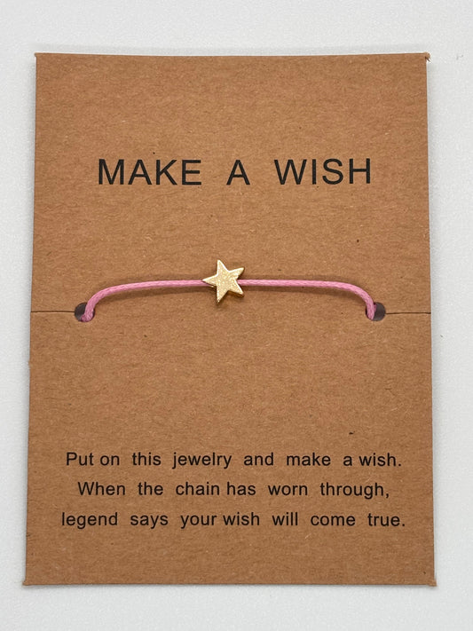 Pink Bracelet with Star
