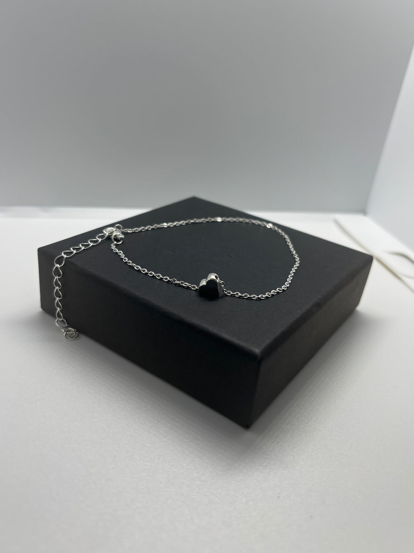 Silver Bracelet with Heart