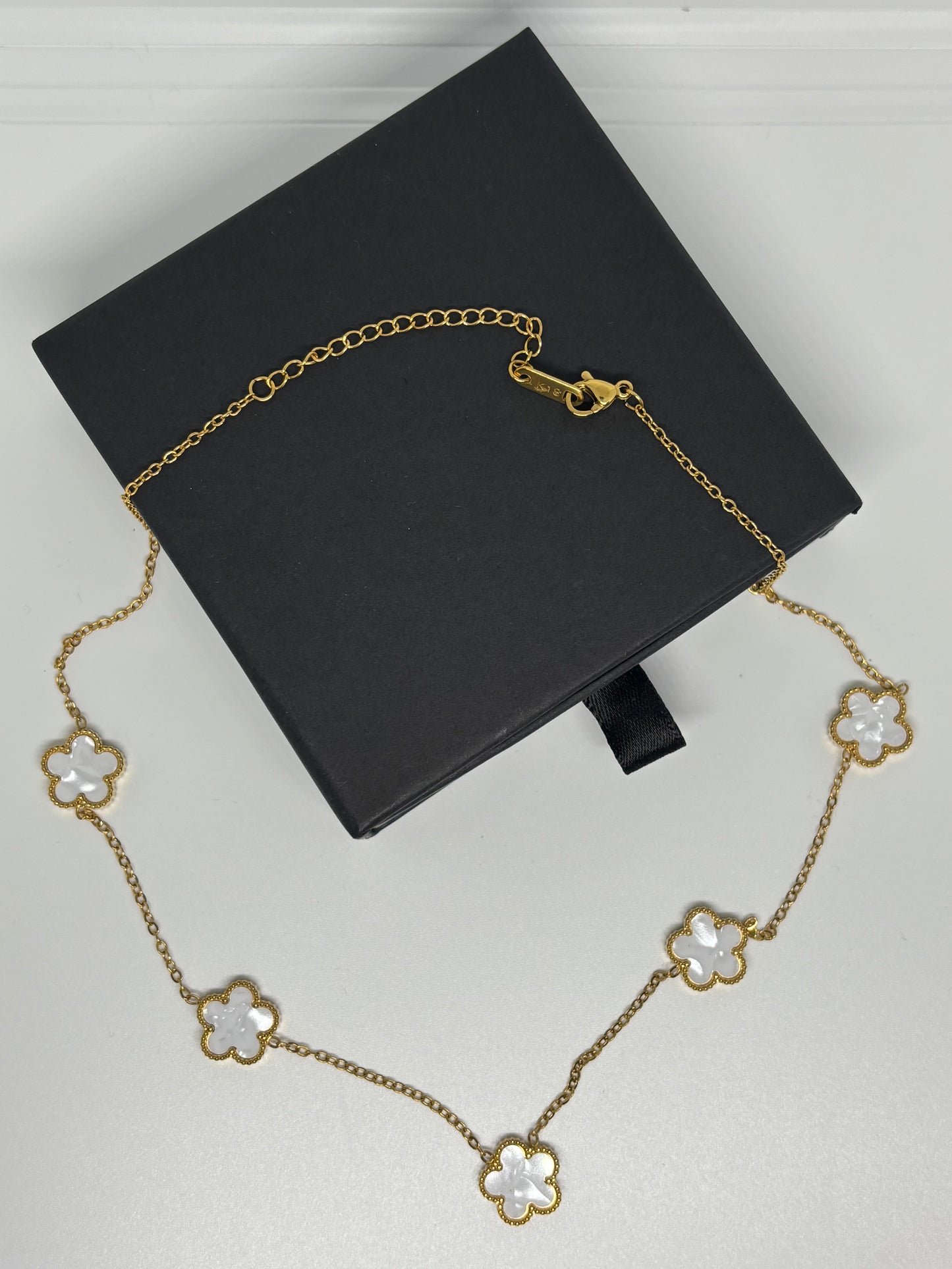 White Clover Necklace