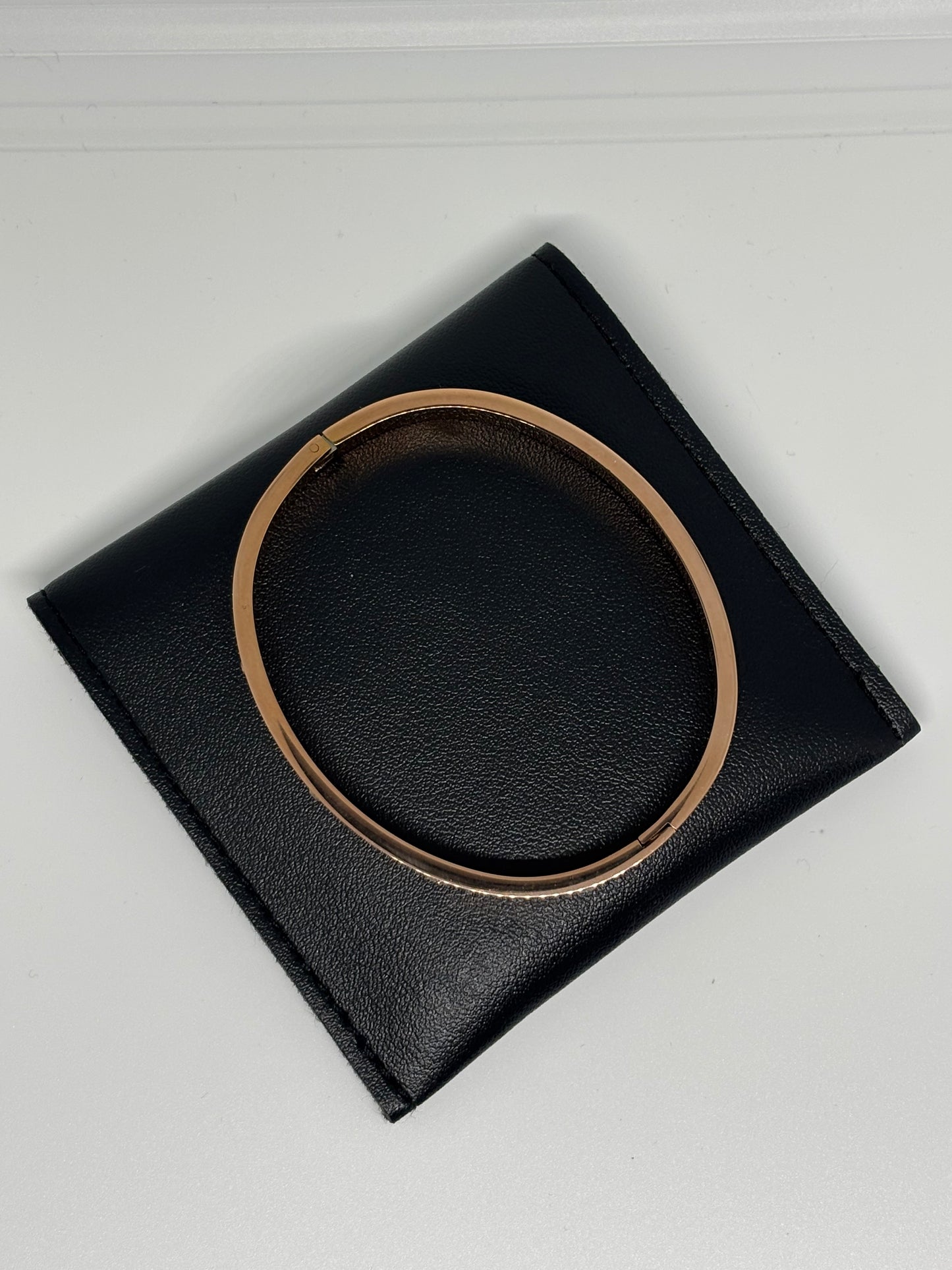 Rose Gold Bracelet with Stones