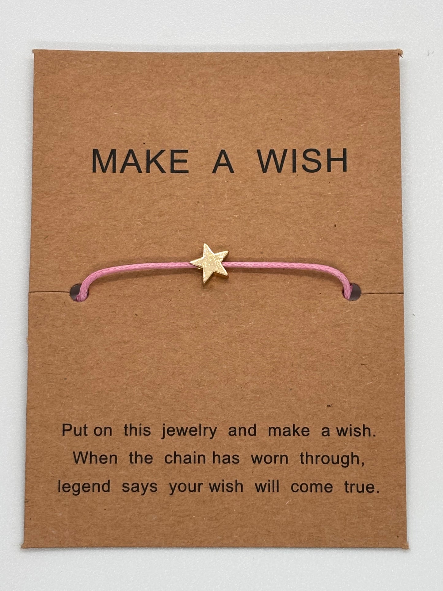 Pink Bracelet with Star