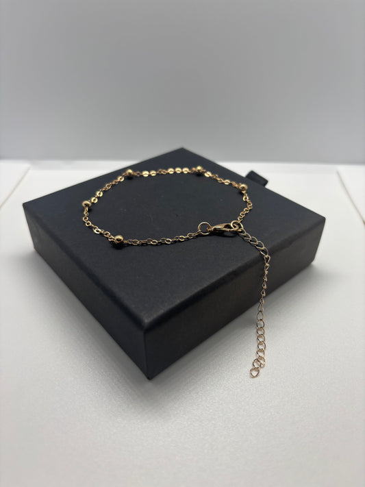 Gold Ball Bracelet