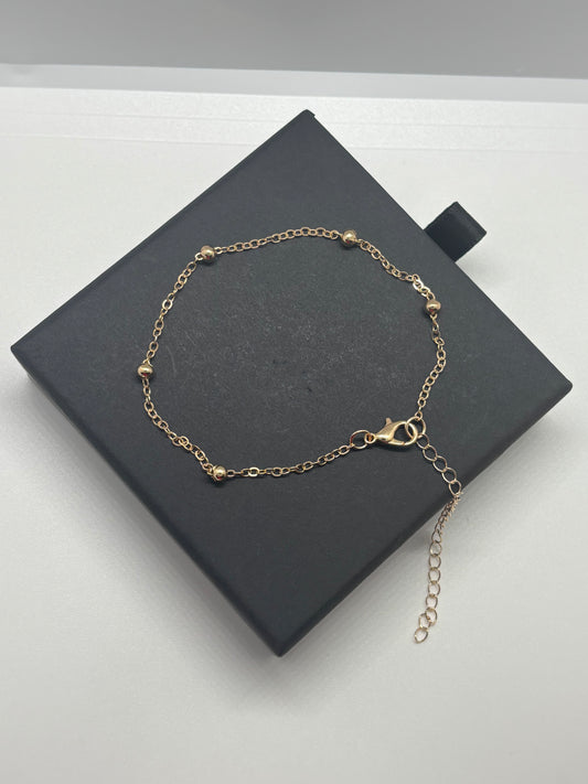 Gold Ball Bracelet