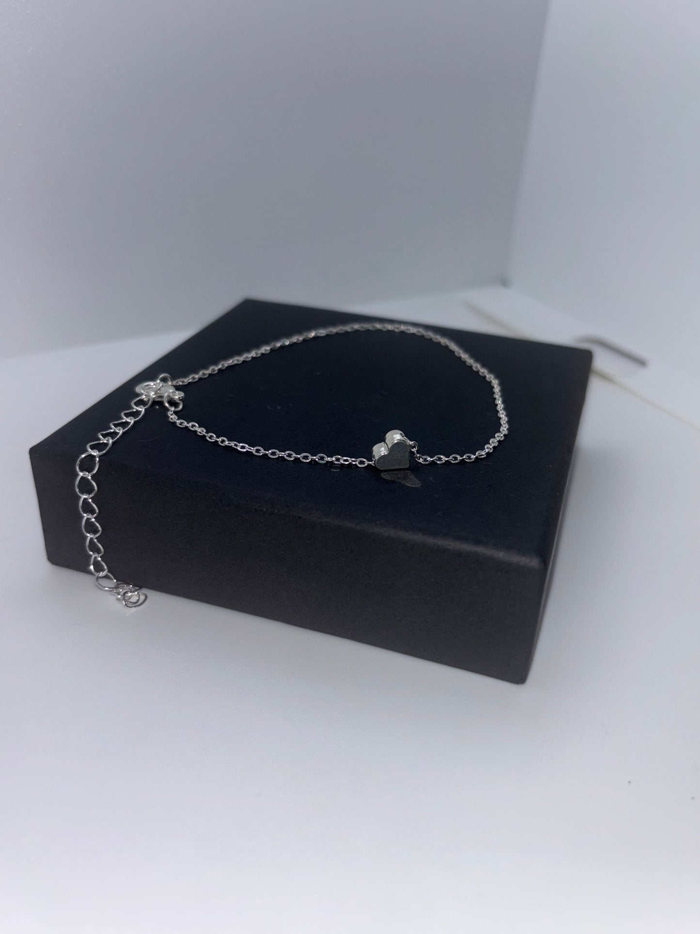 Silver Bracelet with Heart