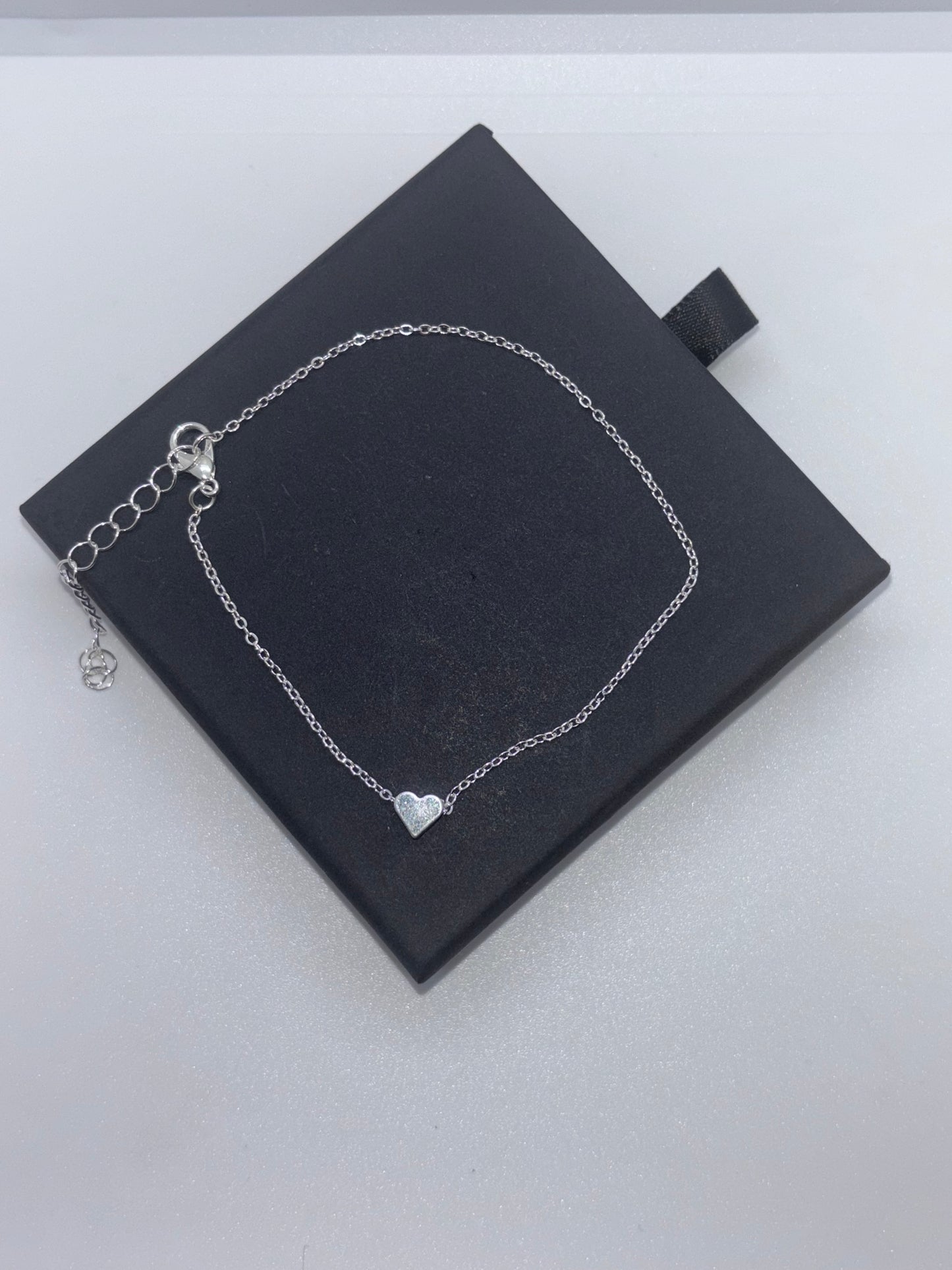 Silver Bracelet with Heart